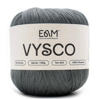 Linha Vysco 100g - 100% Viscose Chumbo