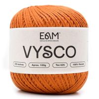 Linha Vysco 100g - 100% Viscose Terracota