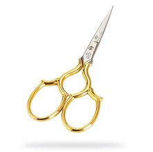 Tesoura Arabesco 9cm Dourada - Premax