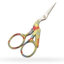 Tesoura Cegonha 9cm Arco-Iris- Premax