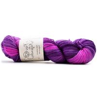 Lã Merino DK 6ply 100g - Tingimento Artístico 5a78 orquídea