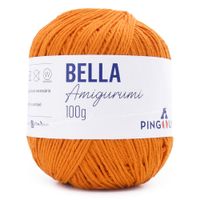 Linha Bella Amigurumi 100g 7211 laranja rede