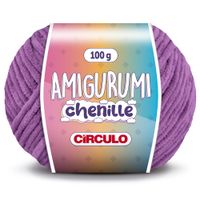 Fio Amigurumi Chenille Círculo 100g - PRÉ-VENDA 6034 realeza