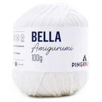 Linha Bella Amigurumi 100g 002 branco