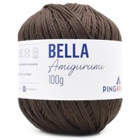 Linha Bella Amigurumi 100g 716 marrom