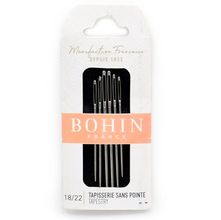 Agulha para Bordar Ponto Cruz nº 18/22 Bohin - 6 Unidades