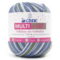 Barbante Cisne MultiArte Multicolor 150g - Saldão 412yj