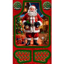 Tecido Tricoline Avental Natal : Cor Avental Noel (0,75x1,50)