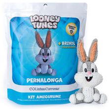 Kit Amigurumi Looney Tunes - Pernalonga - PRÉ-VENDA