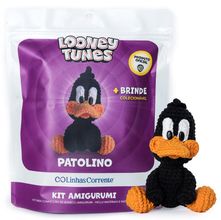 Kit Amigurumi Looney Tunes - Patolino - PRÉ-VENDA