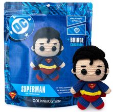 Kit Amigurumi DC - Superman - PRÉ-VENDA