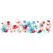 Transfer Textil Barra - Joaninha