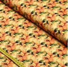 Tecido Tricoline Alma Leve por Clissia Castrini : Folhas (0,50x1,50)