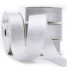 Fita Metalizada Aramada 25mm 218 Prata - M015-025 - 10 Metros