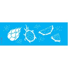 Stencil Opa 10 x 30 cm - Feirinha Frutas Pitaia - 3694