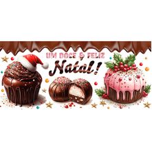 Transfer Textil Natal - Delicias Natalinas - TTB5N-006