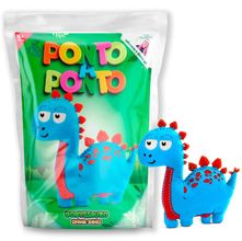Kit Ponto A Ponto linha Dino : Bobyssauro