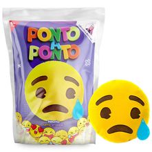 Kit Ponto A Ponto linha Emoções : Tristonho