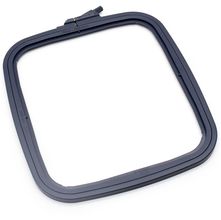 Bastidor Retangular de Plastico para Bordado Cinza 220x195mm - Nurge