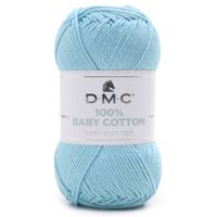 Fio Baby Cotton DMC 50g - 100% Algodão
 785 turquesa