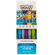 Kit de Agulhas de Crochê Looney Tunes - Pré Venda