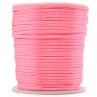 Cordão de Cetim Rabo de Rato 2mm 50 Metros - artePunto
 194 rosa magia