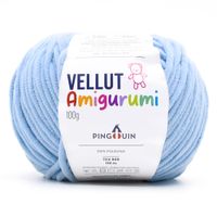 Fio Vellut Amigurumi 100g 9947 céu claro