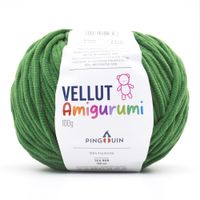 Fio Vellut Amigurumi 100g 9955 jardim verde