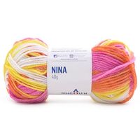 Lã Nina Mesclada Pingouin 40g 7028 - pink mix