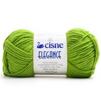 Fio Cisne Elegance Cores Vivas 100g 743 verde pistache