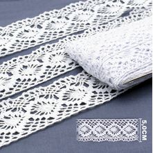 Renda de Algodão ArtePunto RA022 Branca 5,0cm - 10 Metros