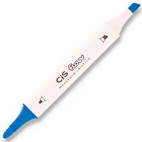 Marcador Criativo Ponta Dupla CiS flow - 1 unidade  30 azul royal