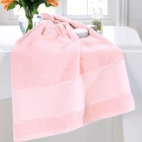 Toalha de Lavabo para Pintura Multi Arte III - Döhler 10594 rosa pastel