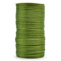 Cordão de Cetim Rabo de Rato 4mm 100 Metros - artePunto Verde musgo