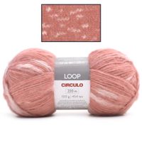 Fio Loop Círculo 100g 8772 figo seco