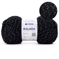 Fio Cisne Balada 100g Preto