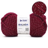 Fio Cisne Balada 100g 1202 vermelho