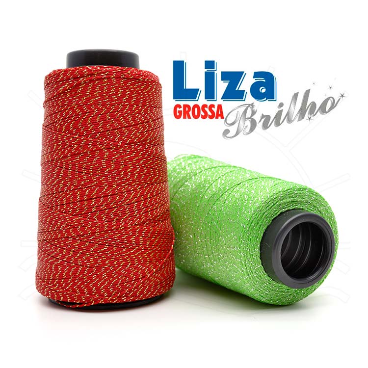 Linha Liza Brilho Grossa 500m