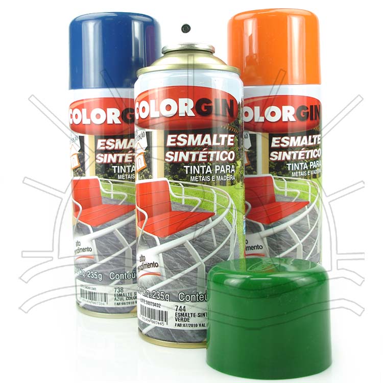 Spray ColorGin Esmalte Sintético - 350ml