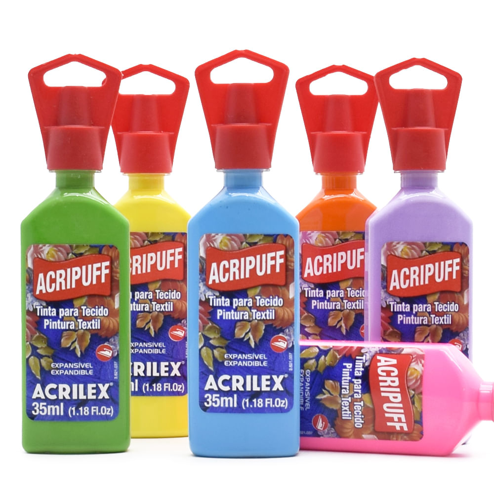 Tinta Acripuff para Tecido Acrilex 35ml