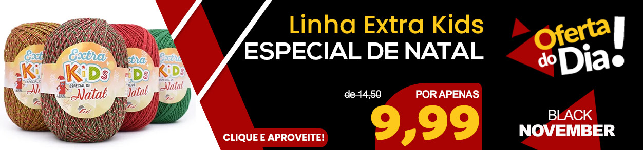 Linha Extra Kids Especial de Natal