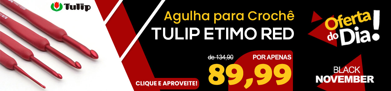Agulha para Crochê Tulip ETIMO Red